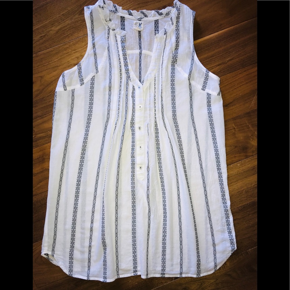 Anthropology dreamy summer Top